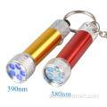 Schlüsselketten -Fackel -LED -Logo -Projektor Taschenlampe
